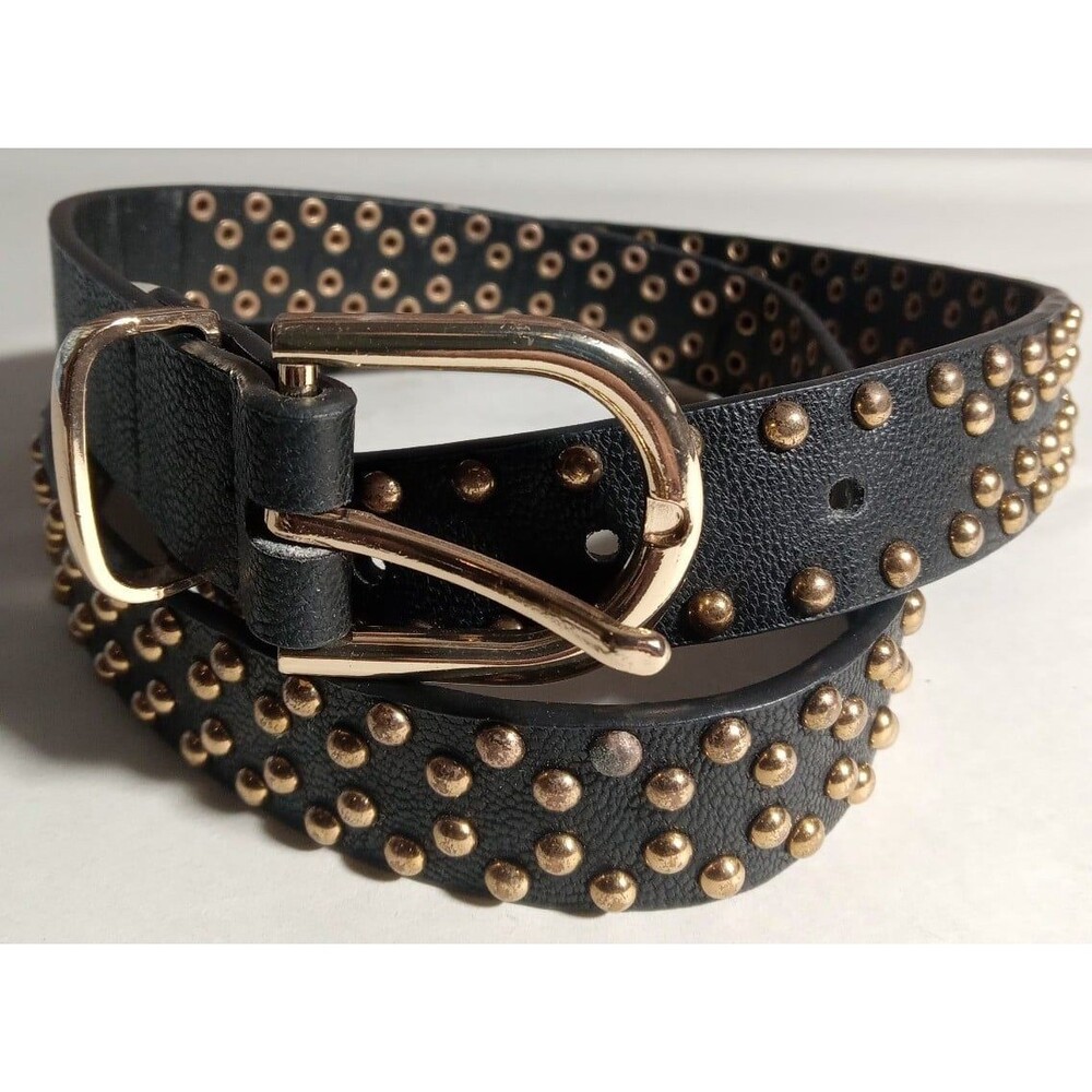 Ip blue Gold Beaded Medium Woman's Belt 40"